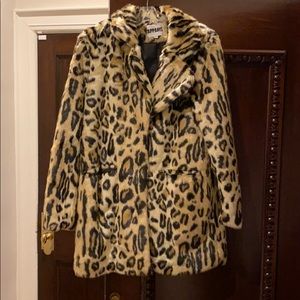 Apparis Leopard Fur Jacket